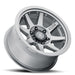 ICON Rebound Pro 17x8.5 5x4.5 0mm Offset 4.75in BS 71.5mm Bore Titanium Wheel