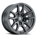 ICON Vector 5 17x8.5 5x5 -6mm Offset 4.5in BS 71.5mm Bore Satin Black Wheel