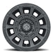 ICON Thrust 17x8.5 6x135 6mm Offset 5in BS Satin Black Wheel