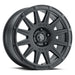 ICON Ricochet 17x8 5x100 38mm Offset 6in BS Satin Black Wheel