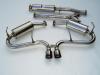 Invidia 03-04 Mini Cooper S 60mm (80mm tip) Titanium Tip Cat-back Exhaust *OVERSIZE SHIPPING*