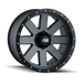 ION Type 134 17x8.5 / 5x127 BP / 6mm Offset / 83.82mm Hub Matte Gunmetal/Black Beadlock Wheel