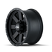 ION Type 134 17x8.5 / 5x127 BP / 6mm Offset / 83.82mm Hub Matte Gunmetal/Black Beadlock Wheel