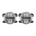 KC HiLiTES 10-18 Jeep JK 4in. Gravity G4 LED Light 10w SAE/ECE Clear Fog Beam (Pair Pack System)