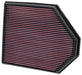 K&N Replacement Air Filter for 11-12 BMW X3 3.0L L6