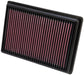 K&N 11-13 Chevrolet Aveo 1.2L/1.3L/1.4L/1.6L / 12-13 Sonic 1.4L/1.8L Replacement Air Filter