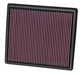 K&N Replacement Air Filter - Panel for 13 Chevrolet Malibu 2.5L/2.0L