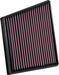 K&N 2015 Jaguar F-Pace V6-3.0L F/I Left Side Replacement Drop In Air Filter