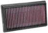 K&N 2018-2019 Hyundai Accent L4-1.6L F/I Replacement Air Filter