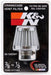 K&N 2in Base OD x .375in Flange ID x 1.75in H Rubber Base Crankcase Vent Filter - White