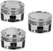 Manley 04+ Subaru WRX STi (EJ257) 83mm Stroker 99.75mm +0.25mm Bore 9.8:1 Dish Piston Set with Rings