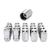 McGard 5 Lug Hex Install Kit (Clamshell) w/Locks (Cone Seat Nut) M12X1.5 / 13/16 Hex - Chrome