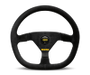 Momo MOD88 Steering Wheel 350 mm -  Black Suede/Black Spokes