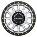 Method MR305 NV 17x8.5 0mm Offset 8x6.5 130.81mm CB Machined/Black Street Loc Wheel