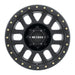 Method MR309 Grid 17x8.5 0mm Offset 8x6.5 130.81mm CB Matte Black Wheel