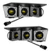 ORACLE Lighting 21-22 Ford Bronco Triple LED Fog Light Kit for Steel Bumper - Yellow