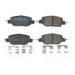 Power Stop 17-19 Honda CR-V Rear Z17 Evolution Ceramic Brake Pads w/Hardware