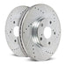 Power Stop 63-82 Chevrolet Corvette Rear Evolution Drilled & Slotted Rotors - Pair