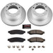 Power Stop 10-12 Ford F-350 Super Duty Rear Z17 Coated Brake Kit