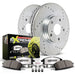 Power Stop 99-04 Ford Mustang Front Z26 Street Warrior Brake Kit