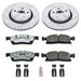 Power Stop 11-19 Dodge Durango Front Z26 Street Warrior Brake Kit