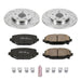 Power Stop 12-16 Chrysler Town & Country Rear Z23 Evolution Sport Brake Kit