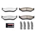 Power Stop 2002 Ford E-550 Super Duty Front or Rear Z36 Truck & Tow Brake Pads w/Hardware