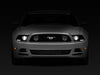 Raxiom 13-14 Ford Mustang w/ Factory HIDLED Halo Projector Headlights- Black Housing (Smoked Lens)