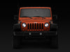 Raxiom 97-18 Jeep Wrangler TJ/JK Axial Spider LED Headlight w/ Amber DRL- Chrome Hsng (Clear Lens)