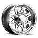 Raceline 888 Renegade 16x10in / 8x165.1 BP / -25mm Offset / 130.81mm Bore - Polished Wheel