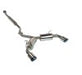 REMARK Elite Spec CatBack Exhaust, Toyota GR86 / Subaru BRZ 2022+, Burnt Stainless Tip Cover