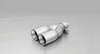 Remus 2005 Seat Toledo 1.6L 76mm Straight Cut Chromed Tail Pipe (Single)