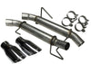 ROUSH 2005-2010 Ford Mustang V8 Extreme Axle-Back Exhaust Kit