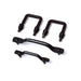 Rugged Ridge Windshield Tie Down Kit Black 55-95 Jeep CJ / Jeep Wrangler