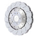 SHW 14-20 Audi R8 5.2L (Excl Ceramic Brake) Front Drilled-Dimpled LW Wavy Brake Rotor (4S0615301B)