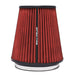 Spectre HPR Conical Air Filter 6in. Flange ID / 7.719in. Base OD / 8.5in. Tall - Red