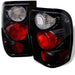 Spyder Ford Ranger 98-00 Euro Style Tail Lights Black ALT-YD-FR98-BK