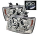 Spyder Chevy Suburban 1500 Projector Headlights LED Halo LED Chrome PRO-YD-CSUB07-HL-C