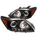 Spyder Scion TC 05-07 Projector Headlights LED Halo -Replaceable LEDs Blk PRO-YD-TTC04-HL-AM-BK