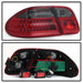 Xtune Mercedes Benz W210 E-Class 96-02 LED Tail Lights Red Smoke ALT-CL-MBW210-LED-RSM