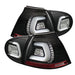 Spyder Volkswagen Golf V 06-09 LED TURN SIGNAL LED Tail Lights Black ALT-YD-VG03-LED-BK