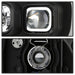 Spyder 07-14 Chevy Suburban/1500/2500/Tahoe V2 Projector Headlights All Blk PRO-YD-CSUB07V2-DRL-BKV2