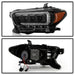 Spyder 16-20 Toyota Tacoma Halogen Model Only High-Power LED Headlights - Black PRO-YD-TT16HALAP-BK