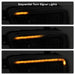 xTune Toyota Tacoma 16-18 DRL Light Bar Projector Headlights - Black PRO-JH-TTA16-LBDRL-BK