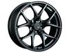 SSR GTV03 18x8.5 5x114.3 40mm Offset Flat Black Wheel 05-07 STI / 11+ tC