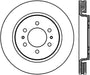 StopTech Slotted Sport Brake Cryo Rotor 07-12 Ford Expediton