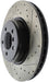 StopTech Sport Drilled & Slotted Rotor - Rear Left