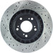 StopTech 00-09 S2000 Slotted & Drilled Left Front Rotor