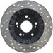 StopTech 00-09 S2000 Slotted & Drilled Right Rear Rotor