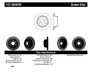 StopTech 05-10 GMC Sierra (w/ Rear Drum) / 07-09 GMC Yukon Rear Right Slotted & Drilled Rotor